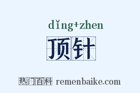 顶针是什么意思的图片